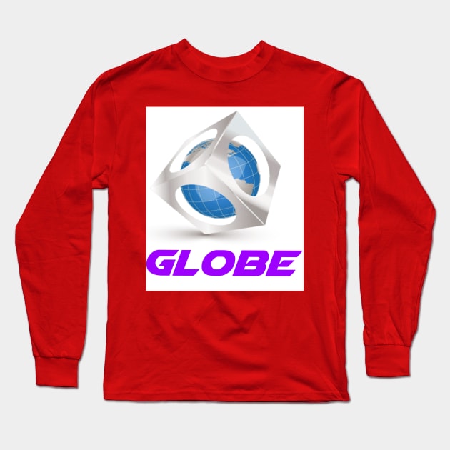 Globe Long Sleeve T-Shirt by RJSTORE